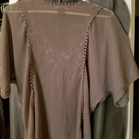 3/$15 Sheer Living Doll Top ! - Picture 3 of 6